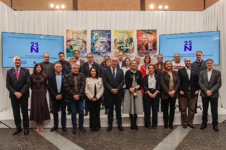 Imagen La Diputación propone la igualdad como único trato, en un acto central del 25N que ha contado con la presencia de la vicepresidenta de la Junta de Castilla y León