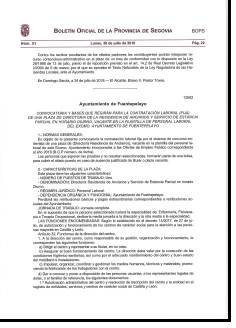 Imagen OFERTA DE EMPLEO